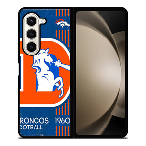 DENVER BRONCOS RETRO LOGO Samsung Z Fold 5 Case