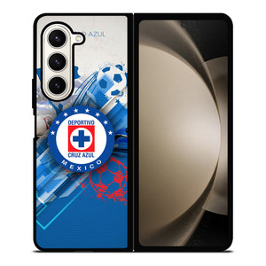 DEPORTIVO CRUZ AZUL LOGO Samsung Z Fold 5 Case DEPORTIVO CRUZ AZUL LOGO Samsung Z Fold 5 Case