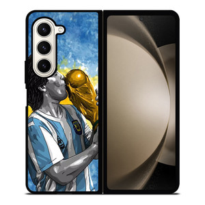 DIEGO MARADONA CHAMPIONS Samsung Z Fold 5 Case DIEGO MARADONA CHAMPIONS Samsung Z Fold 5 Case