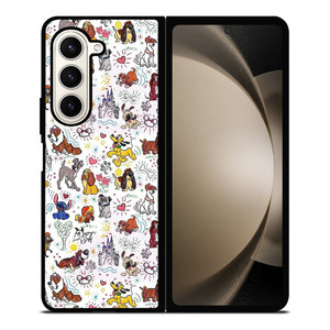 DOONEY DOG PATTERN Samsung Z Fold 5 Case DOONEY DOG PATTERN Samsung Z Fold 5 Case