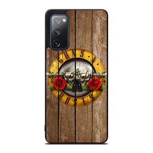 GUN AND ROSES LOGO WOODEN Samsung Galaxy S20 FE Case GUN AND ROSES LOGO WOODEN Samsung Galaxy S20 FE Case