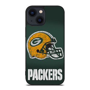 GREEN BAY PACKERS HELMET iPhone 14 Plus Case GREEN BAY PACKERS HELMET iPhone 14 Plus Case