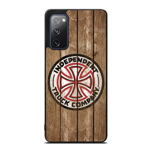INDEPENDENT TRUCK LOGO WOODEN Samsung Galaxy S20 FE Case INDEPENDENT TRUCK LOGO WOODEN Samsung Galaxy S20 FE Case