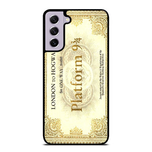 HARRY POTTER TICKET LONDON HOGWARTS Samsung Galaxy S21 FE Case HARRY POTTER TICKET LONDON HOGWARTS Samsung Galaxy S21 FE Case