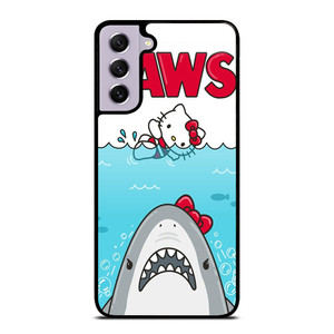 JAWS VS HELLO KITTY Samsung Galaxy S21 FE Case