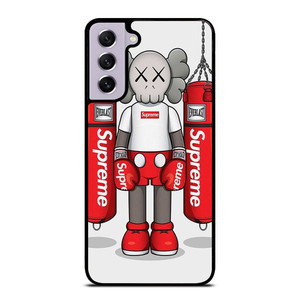 KAWS SUPREME Samsung Galaxy S21 FE Case KAWS SUPREME Samsung Galaxy S21 FE Case