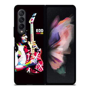 EDDIE VAN HALEN GUITAR Samsung Z Fold 3 Case EDDIE VAN HALEN GUITAR Samsung Z Fold 3 Case