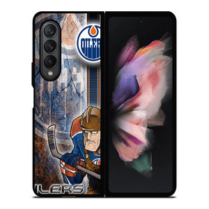 EDMONTON OILERS LOGO 2 Samsung Z Fold 3 Case