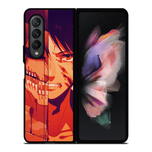 EREN ATTACK ON TITAN 3 Samsung Z Fold 3 Case EREN ATTACK ON TITAN 3 Samsung Z Fold 3 Case