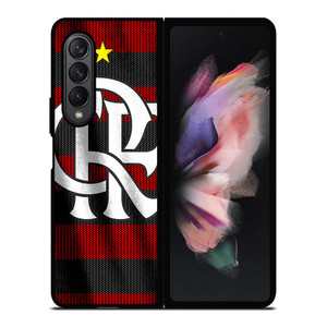 FLAMENGO FC LOGO Samsung Z Fold 3 Case FLAMENGO FC LOGO Samsung Z Fold 3 Case