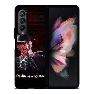 FREDDY KRUEGER NIGHTMARE Samsung Z Fold 3 Case FREDDY KRUEGER NIGHTMARE Samsung Z Fold 3 Case