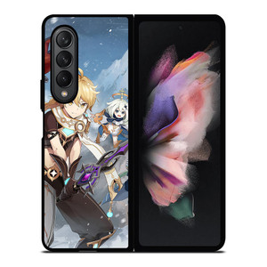 GENSHIN IMPACT ANIME 3 Samsung Z Fold 3 Case GENSHIN IMPACT ANIME 3 Samsung Z Fold 3 Case