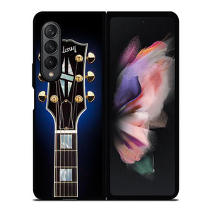 GIBSON GUITAR HEADSTOCK Samsung Z Fold 3 Case GIBSON GUITAR HEADSTOCK Samsung Z Fold 3 Case