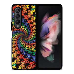 GRATEFUL DEAD BEARS Samsung Z Fold 3 Case GRATEFUL DEAD BEARS Samsung Z Fold 3 Case