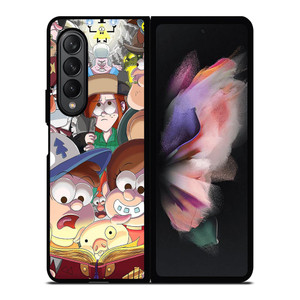 GRAVITY FALLS CHARACTERS Samsung Z Fold 3 Case GRAVITY FALLS CHARACTERS Samsung Z Fold 3 Case