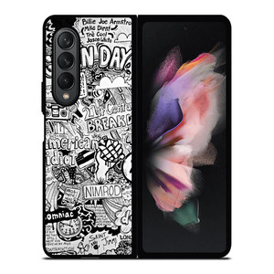 GREEN DAY BAND 2 Samsung Z Fold 3 Case GREEN DAY BAND 2 Samsung Z Fold 3 Case