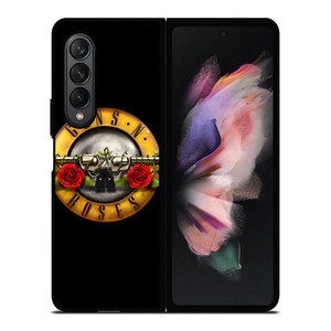 GUN AND ROSES LOGO Samsung Z Fold 3 Case GUN AND ROSES LOGO Samsung Z Fold 3 Case