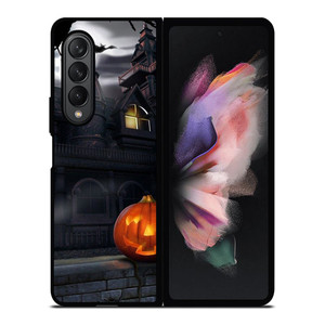 HALLOWEEN SCARY HOUSE Samsung Z Fold 3 Case HALLOWEEN SCARY HOUSE Samsung Z Fold 3 Case