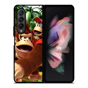 HAPPY DONKEY KONG COUNTRY Samsung Z Fold 3 Case HAPPY DONKEY KONG COUNTRY Samsung Z Fold 3 Case