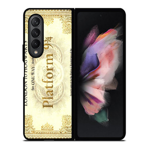 HARRY POTTER TICKET LONDON HOGWARTS Samsung Z Fold 3 Case HARRY POTTER TICKET LONDON HOGWARTS Samsung Z Fold 3 Case