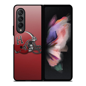 HARVARD CRIMSON FOOTBALL HELMET Samsung Z Fold 3 Case HARVARD CRIMSON FOOTBALL HELMET Samsung Z Fold 3 Case