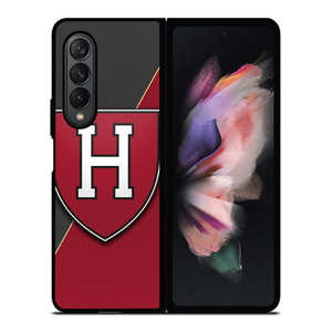 HARVARD CRIMSON FOOTBALL LOGO Samsung Z Fold 3 Case