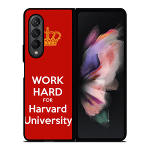 HARVARD UNIVERSITY SYMBOL Samsung Z Fold 3 Case HARVARD UNIVERSITY SYMBOL Samsung Z Fold 3 Case
