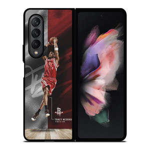 HOUSTON ROCKETS TRACY MCGRADY Samsung Z Fold 3 Case HOUSTON ROCKETS TRACY MCGRADY Samsung Z Fold 3 Case