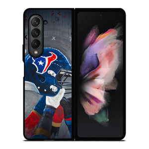 HOUSTON TEXANS HELMET 3 Samsung Z Fold 3 Case HOUSTON TEXANS HELMET 3 Samsung Z Fold 3 Case
