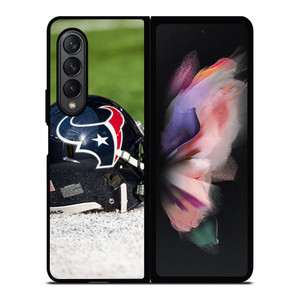 HOUSTON TEXANS HELMET Samsung Z Fold 3 Case HOUSTON TEXANS HELMET Samsung Z Fold 3 Case