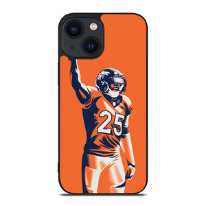 DENVER BRONCOS PLAYER iPhone 14 Plus Case