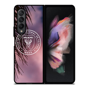 INTER MIAMI LOGO 4 Samsung Z Fold 3 Case INTER MIAMI LOGO 4 Samsung Z Fold 3 Case