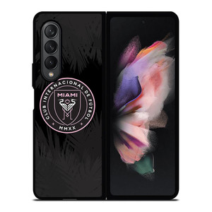 INTER MIAMI LOGO Samsung Z Fold 3 Case INTER MIAMI LOGO Samsung Z Fold 3 Case