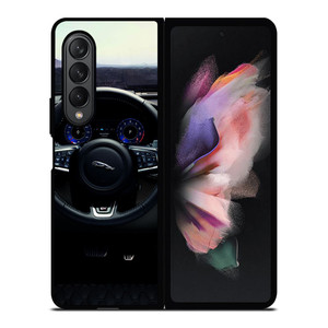 JAGUAR STEERING WHEEL Samsung Z Fold 3 Case JAGUAR STEERING WHEEL Samsung Z Fold 3 Case