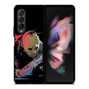 JASON VOORHEES FRIDAY Samsung Z Fold 3 Case JASON VOORHEES FRIDAY Samsung Z Fold 3 Case