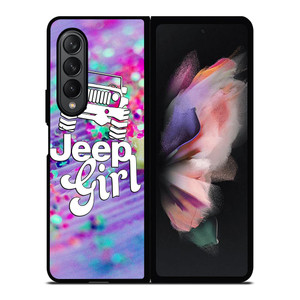 JEEP GIRL PINK Samsung Z Fold 3 Case JEEP GIRL PINK Samsung Z Fold 3 Case
