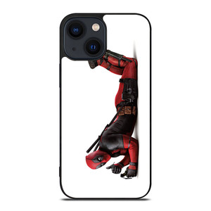 DEADPOOL SUPERHERO WITH A BOM iPhone 14 Plus Case