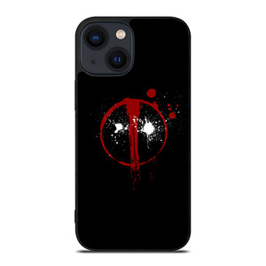 DEADPOOL SUPERHERO LOGO iPhone 14 Plus Case