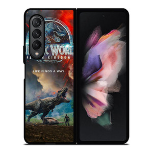 JURASSIC WORLD FALLEN KINGDOM Samsung Z Fold 3 Case JURASSIC WORLD FALLEN KINGDOM Samsung Z Fold 3 Case