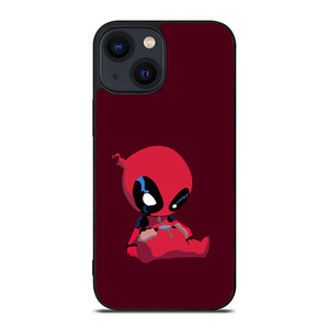 DEADPOOL CUTE SUPERHERO iPhone 14 Plus Case DEADPOOL CUTE SUPERHERO iPhone 14 Plus Case