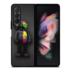 KAWS BLACK Samsung Z Fold 3 Case KAWS BLACK Samsung Z Fold 3 Case