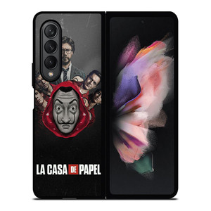 LA CASA DE PAPEL MONEY HEIST ART Samsung Z Fold 3 Case