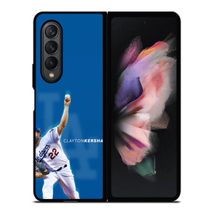 LA DODGERS CLAYTON KERSHAW Samsung Z Fold 3 Case LA DODGERS CLAYTON KERSHAW Samsung Z Fold 3 Case