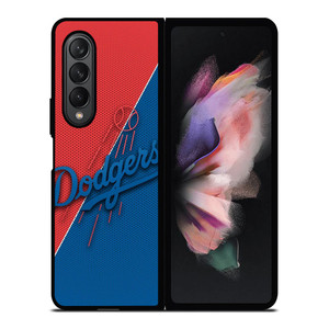 LA DODGERS LOGO MLB 4 Samsung Z Fold 3 Case LA DODGERS LOGO MLB 4 Samsung Z Fold 3 Case