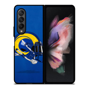 LA RAMS HELMET NFL Samsung Z Fold 3 Case LA RAMS HELMET NFL Samsung Z Fold 3 Case