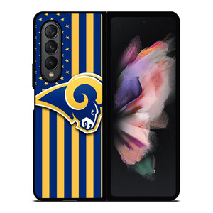 LA RAMS LOGO NFL Samsung Z Fold 3 Case LA RAMS LOGO NFL Samsung Z Fold 3 Case