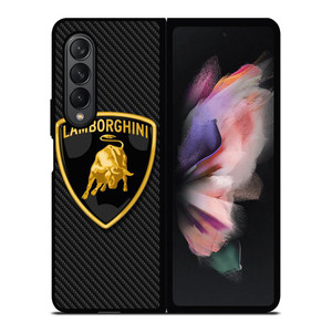 LAMBORGHINI LOGO 4 Samsung Z Fold 3 Case LAMBORGHINI LOGO 4 Samsung Z Fold 3 Case