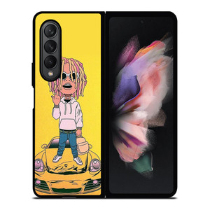 LIL PUMP MIDDLE FINGER Samsung Z Fold 3 Case LIL PUMP MIDDLE FINGER Samsung Z Fold 3 Case