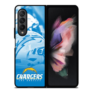 LOS ANGELES CHARGERS Samsung Z Fold 3 Case LOS ANGELES CHARGERS Samsung Z Fold 3 Case