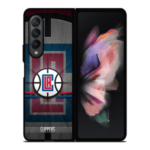LOS ANGELES CLIPPERS NBA Samsung Z Fold 3 Case LOS ANGELES CLIPPERS NBA Samsung Z Fold 3 Case